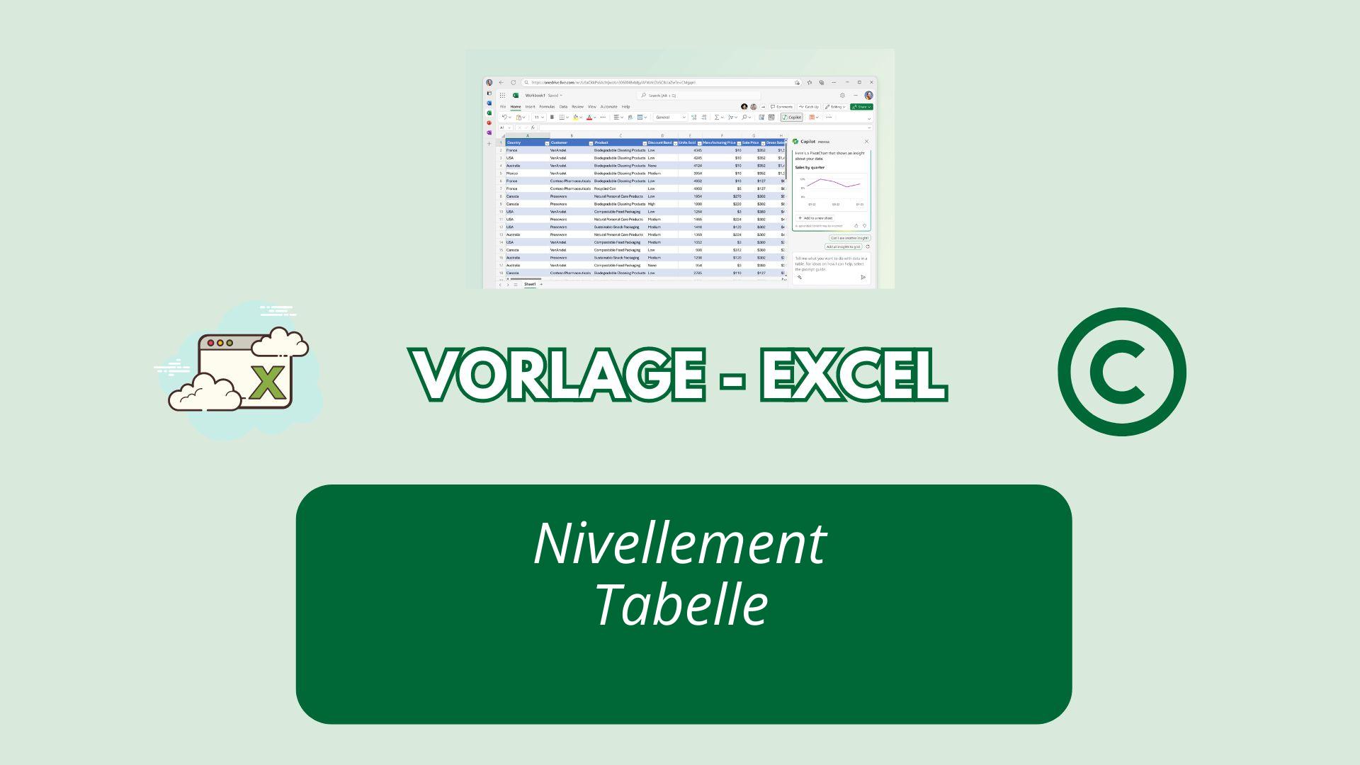 Nivellement Tabelle