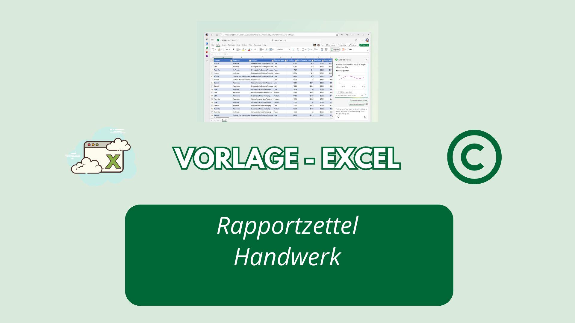 Rapportzettel Handwerk